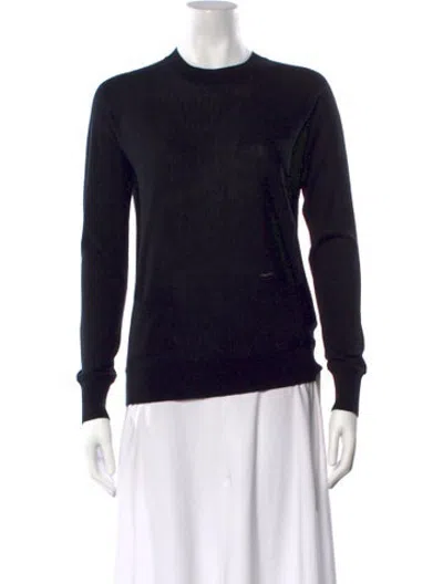 Pre-owned Dsquared2 Wool Crew Neck Sweater W/ Tags In Black