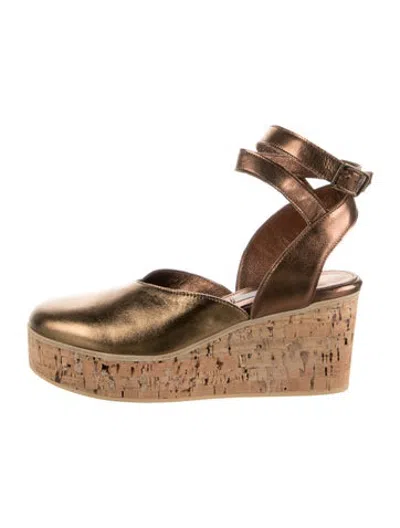 Pre-owned Dušan Leather Pumps In Brown
