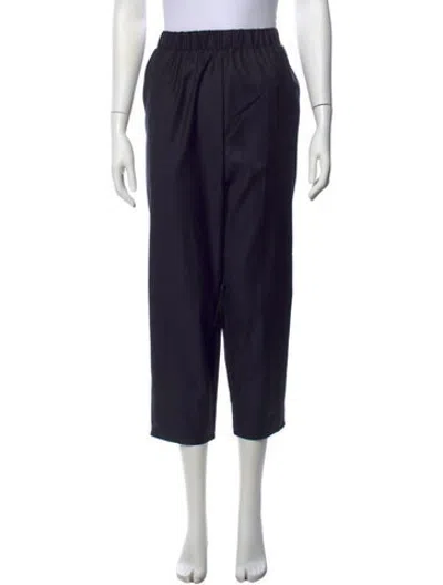 Pre-owned Dušan Virgin Wool Straight Leg Pants In Blue