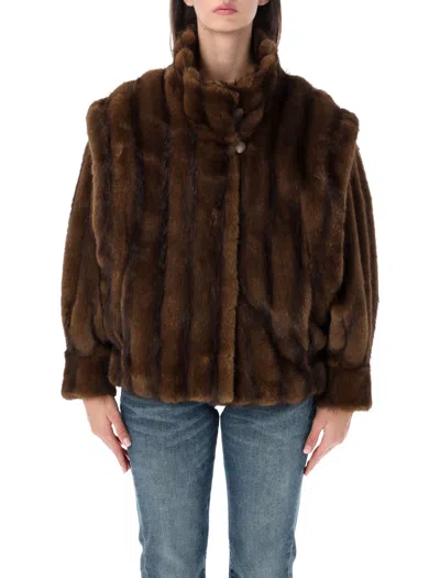 Ducie "katja" Women's Jacket In Brown