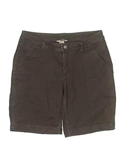 Pre-owned Duluth Trading Co. Khaki Shorts In Brown