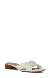 Dune London Laize Sandal In White