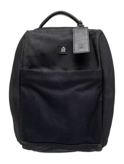 Pre-owned Dunhill Canvas Backpack In Blue
