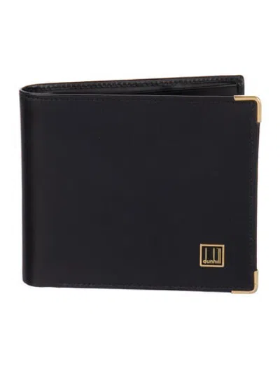 Pre-owned Dunhill Leather Bifold Wallet In Black