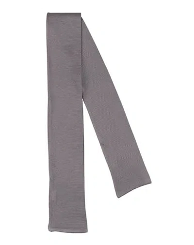 Dunhill Man Ties & Bow Ties Grey Size - Mulberry Silk In Gray