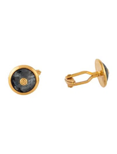 Pre-owned Dunhill Stone Cufflinks In Multicolor