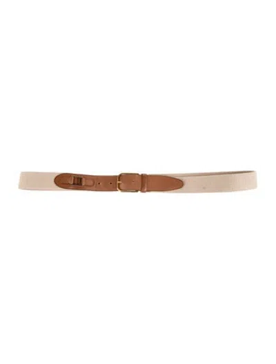 Pre-owned Dunhill Waist Belt In Brown
