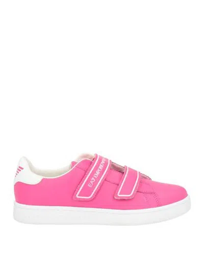 Ea7 Footwear - Sneakers In Red