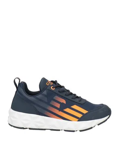 Ea7 Footwear - Sneakers In Blue