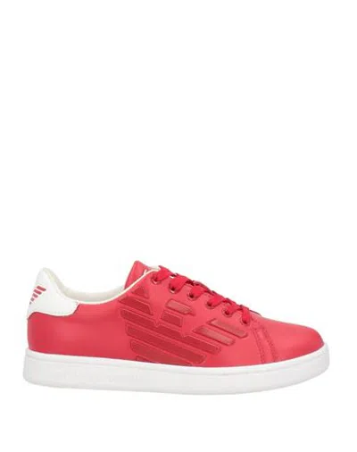 Ea7 Footwear - Sneakers In Red
