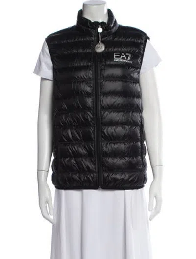 Pre-owned Ea7 Vest W/ Tags In Black