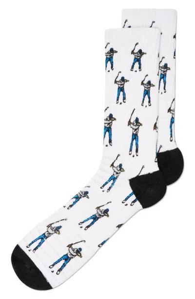 Eastside Golf Allover Swingman Crew Socks In Multi