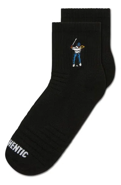 Eastside Golf Esg Performance Ankle Socks In Black