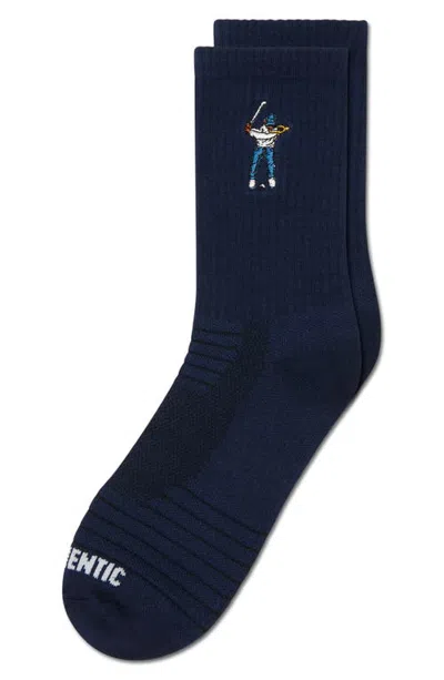 Eastside Golf Esg Performance Crew Socks In Blue