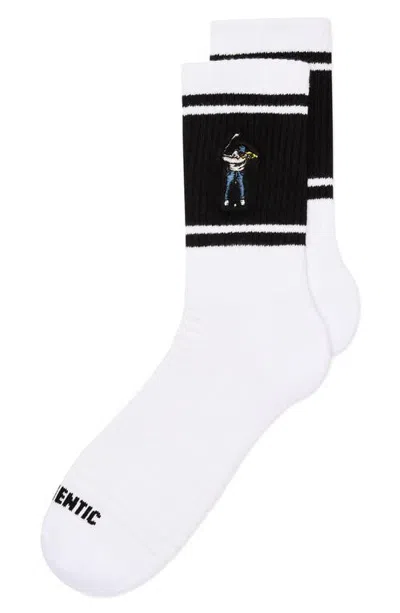 Eastside Golf Retro Striped Calf Socks In Multi