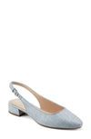 Easy Spirit Cassius Slingback Pump In Blue