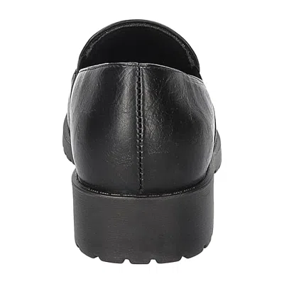 Easy Street Vanessa Womens Round Closed Toe Slip-on Shoe In Black