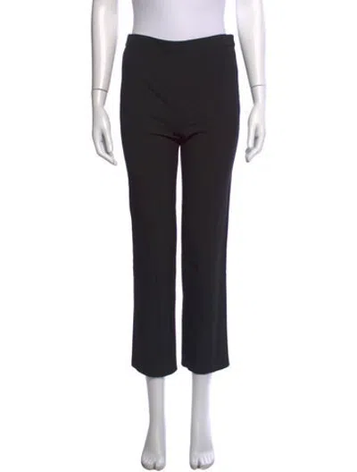 Pre-owned Eaves Straight Leg Pants In Black