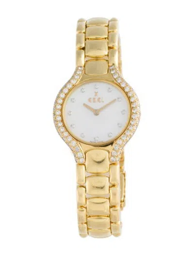 Pre-owned Ebel Beluga Watch, 24mm In Multicolor