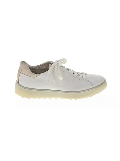 Pre-owned Ecco Sneakers In Ivory