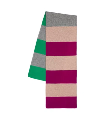 Echo Art Blocks Scarf In Multi