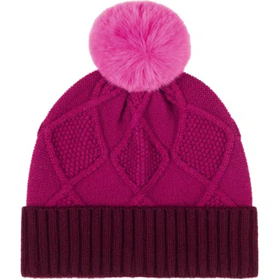 Echo Modernist Block Beanie In Multi
