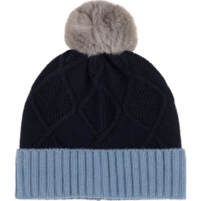 Echo Modernist Block Beanie In Multi