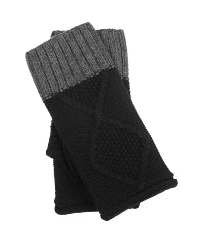 Echo Modernist Block Handwarmers In Black