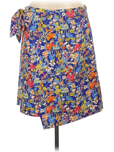 Pre-owned Eci Casual Skirt In Blue