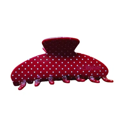Eclipse Women's Red / White Cherry Dots In Purple