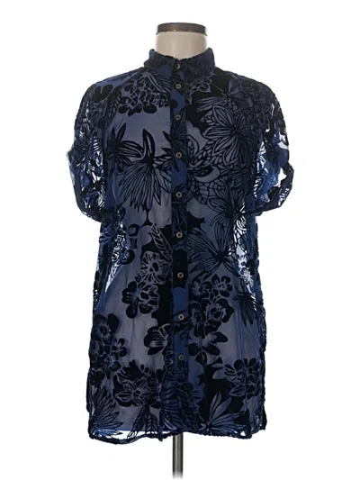 Pre-owned Ecote Kimono In Blue