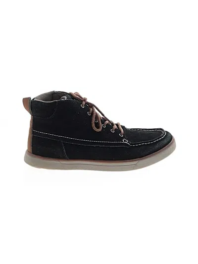 Pre-owned Eddie Bauer Ankle Boots In Black