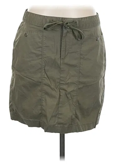 Pre-owned Eddie Bauer Casual Skirt In Green
