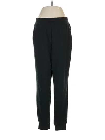 Pre-owned Eddie Bauer Track Pants In Black