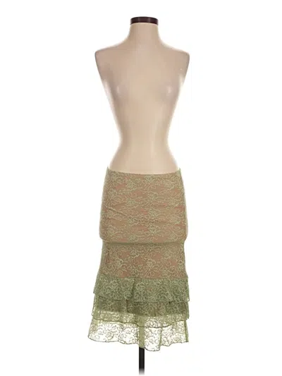 Pre-owned Edikted Casual Skirt In Green
