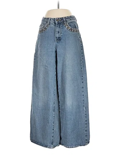 Pre-owned Edikted Jeans In Blue