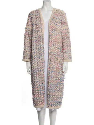 Pre-owned Edward Achour Patterned Jacket In Multicolor