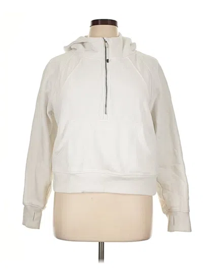 Pre-owned Efan Pullover Hoodie In White