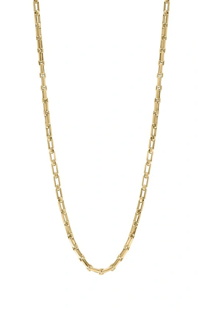 Effy 14k Yellow Gold Rectangular Chain Necklace