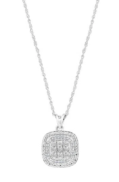 Effy Diamond Pendant Necklace In Brown