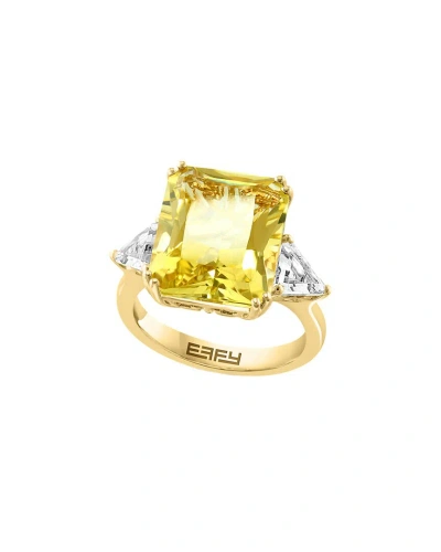 Effy Fine Jewelry 14k 10.00 Ct. Tw. Gemstone Ring In Gold
