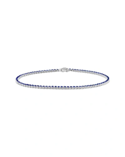 Effy Fine Jewelry 14k 2.54 Ct. Tw. Natural Sapphire Bracelet In Blue