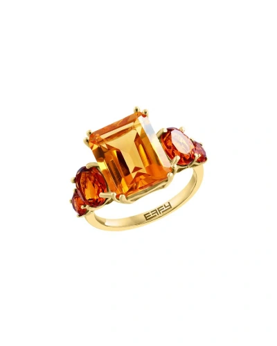 Effy Fine Jewelry 14k 8.50 Ct. Tw. Gemstone Ring In Gold