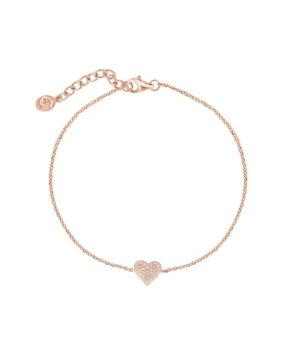 Effy Fine Jewelry 14k Rose Gold Vermeil 0.11 Ct. Tw. Diamond Bracelet