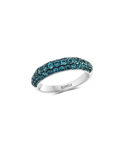 Effy Fine Jewelry Silver 1.76 Ct. Tw. London Blue Topaz                               Ring In Metallic