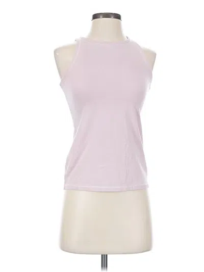 Pre-owned Eileen Fisher Tank Top Pink Halter Neckline Tops