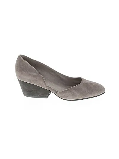 Pre-owned Eileen Fisher Wedges In Gray