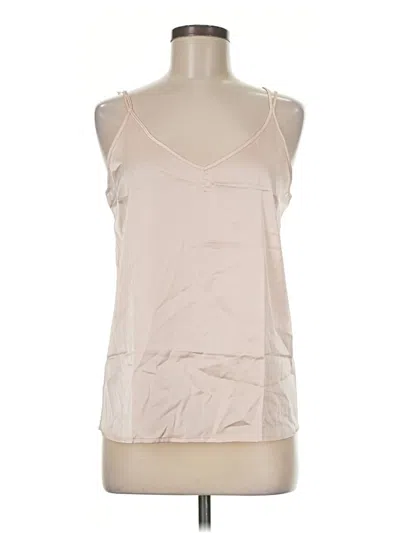Pre-owned Ekouaer Sleeveless Blouse In Ivory