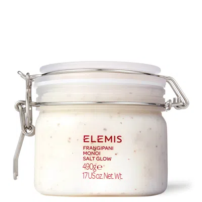 Elemis Frangipani Monoi Salt Glow Body Scrub 490g In White