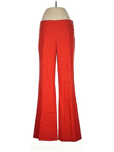 Pre-owned Elevenses Linen Pants In Red